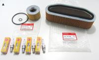 Luftfilter, Ölfilter, 4x Zündkerze - Air Cleaner, Oil Filter Honda CB 750 Four